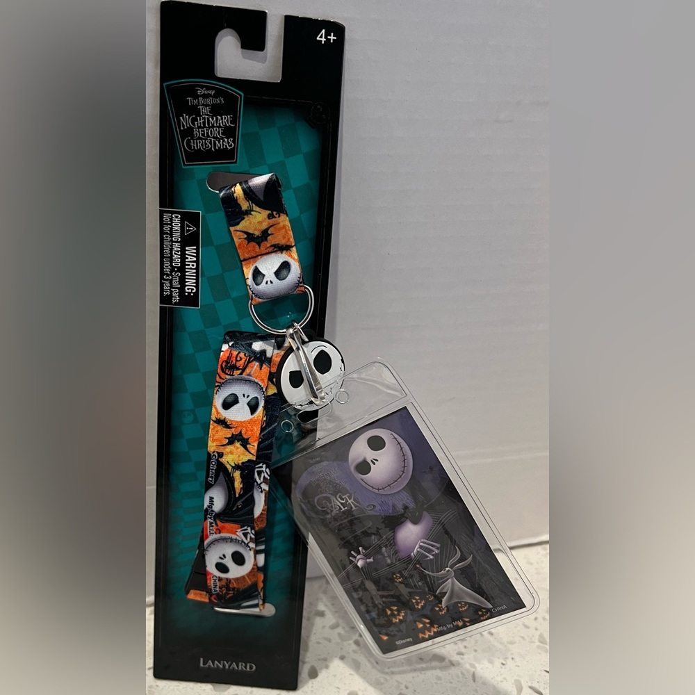 Disney The Nightmare Before Christmas Jack Skellington Lanyard